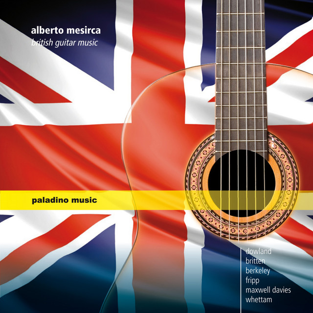 Alberto Mesirca: British Guitar Music cover art