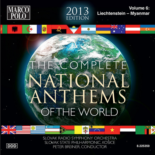 The Complete National Anthems of the World (2013 Edition), Vol. 6