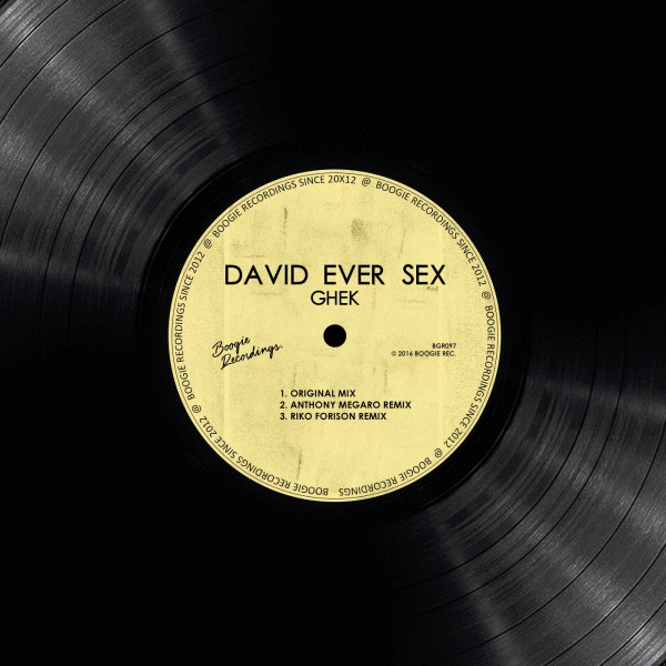 David Ever Sex - Anthony Megaro Remix cover art