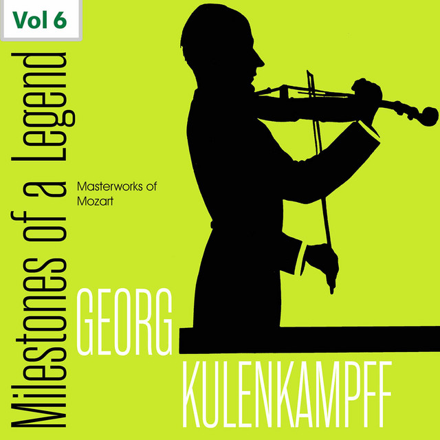 Milestones of a Legend: Georg Kulenkampff, Vol. 6 cover art