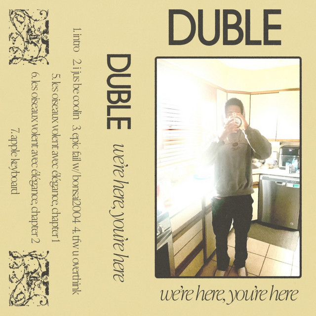 we're here, you're here cover art