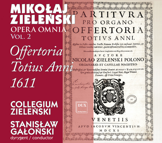 Zielenski: Opera Omnia, Vol. 2 - Offertoria Totius Anni