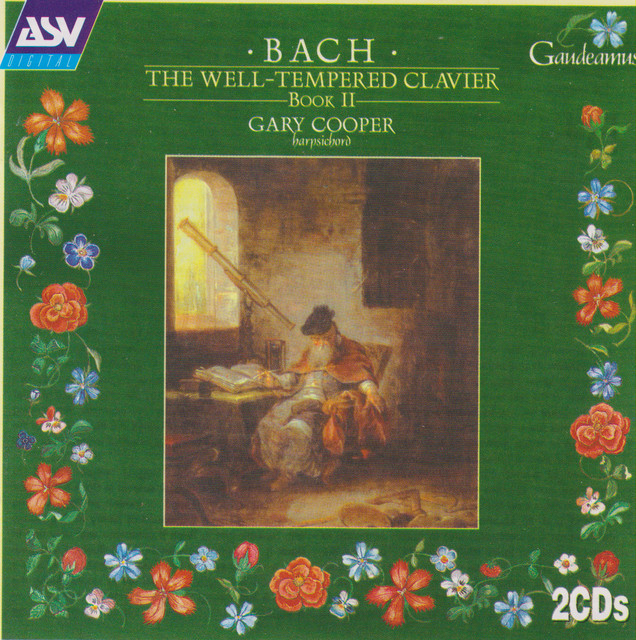 J.S.Bach: The Well-Tempered Clavier, Book 2 cover