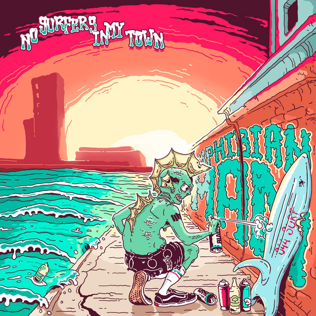 Cover art: No Surfers in My Town — Amphibian Man