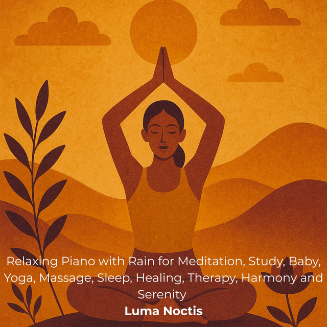 Relaxing Piano with Rain for Meditation, Study, Baby, Yoga, Massage, Sleep, Healing, Therapy, Harmony and Serenity cover art