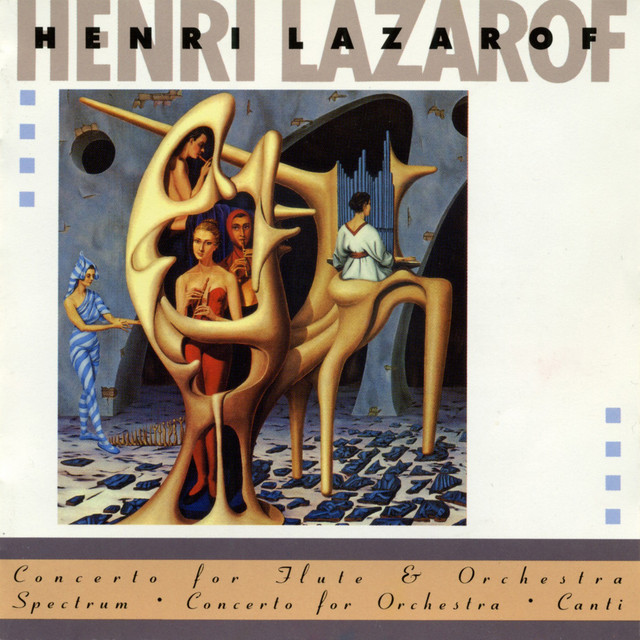 Music of Henri Lazarof cover