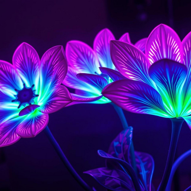 neon çiçekler cover art