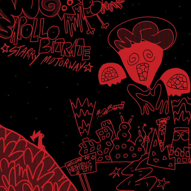starry motorway cover art
