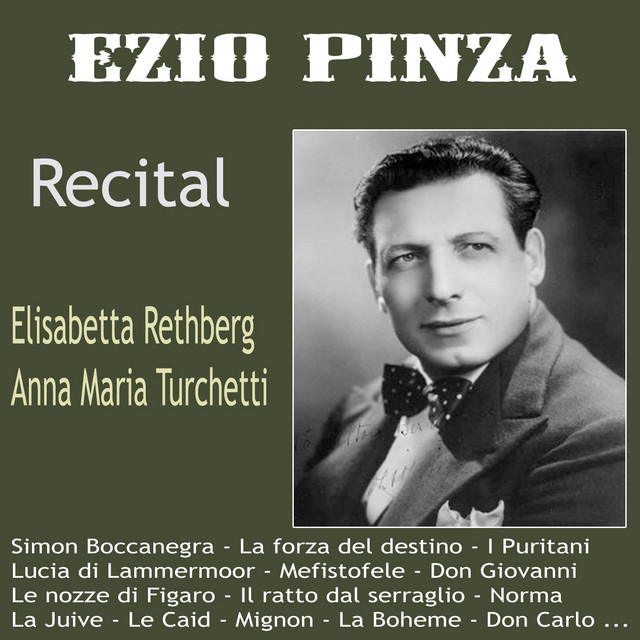 Ezio Pinza: Recital cover art