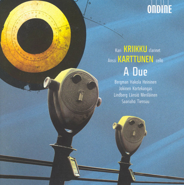 Bergman, E.: Karanssi / Tiensuu, J.: Plus Ii / Kortekangas, O.: Iscrizione / Saariaho, K. Oi Kuu / Merilainen, U.: Unes cover