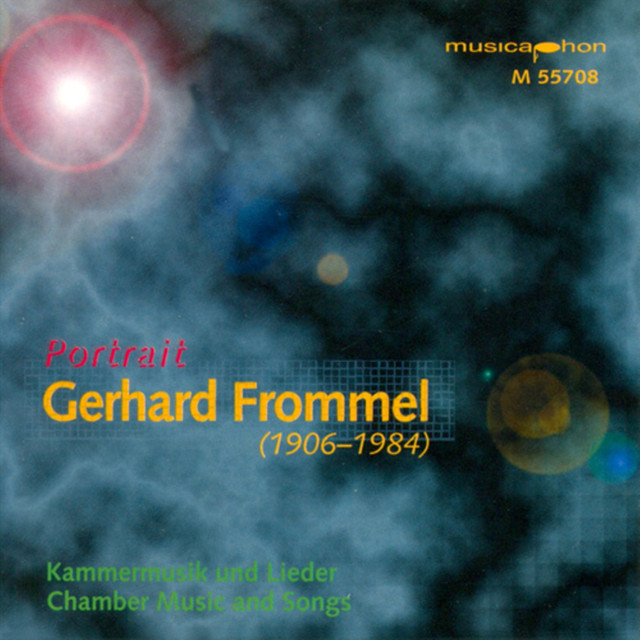 Frommel, G.: Lieder der Stille / Violin Sonata No. 2 / Piano Sonatas Nos. 3 and 4 cover art
