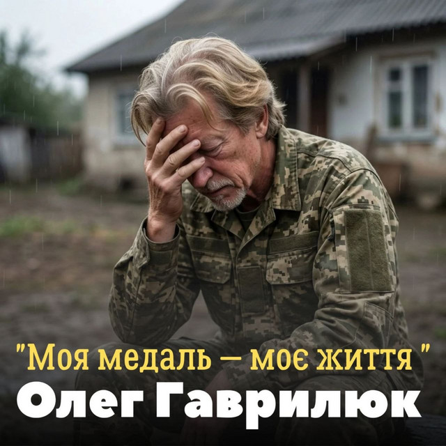 Обкладинка: Моя медаль - моє життя — Олег Гаврилюк