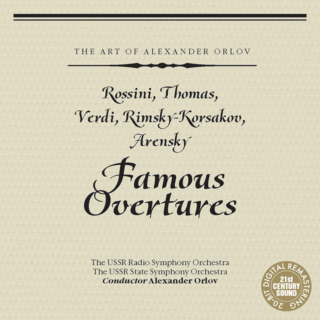 Famous Overtures - Alexander Orlov cover art