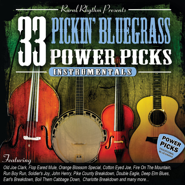 33 Pickin' Bluegrass Power Picks (Instrumental) cover