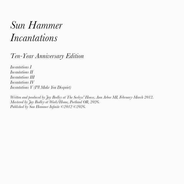 Incantations (Ten-Year Anniversary Edition) cover