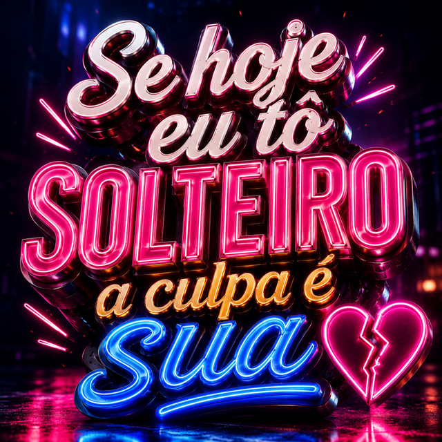 SE HOJE EU TÔ SOLTEIRO A CULPA É SUA