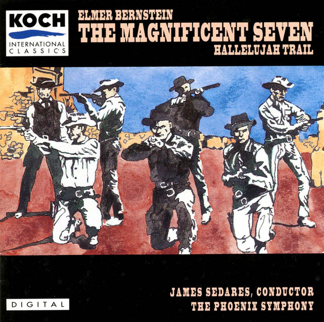 Elmer Bernstein: The Magnificent Seven/Hallelujah Trail cover art