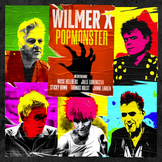 Omslag för Popmonster av Wilmer X