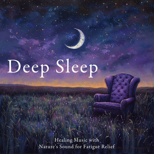 Deep Sleep Healing Music with Nature's Sound for Fatigue Relief cover art