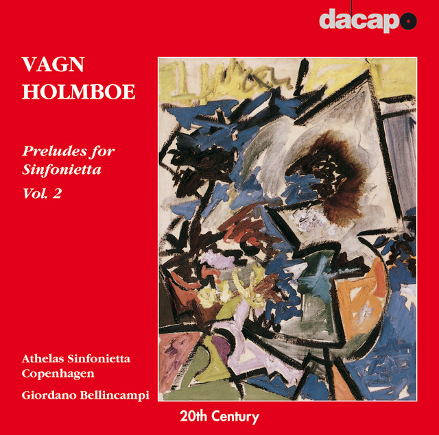 Holmboe: Preludes for Sinfoniettas, Vol. 2 cover art
