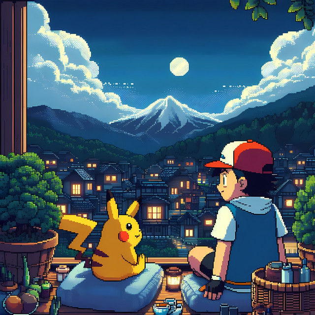 Pokemon League (Night) - Pokemon Diamond & Pearl (Lofi)