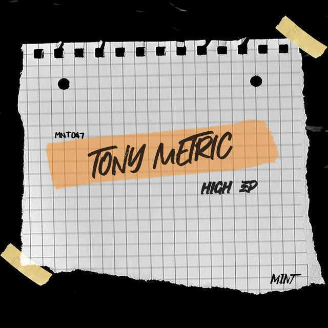 Обкладинка Tony Metric — High EP