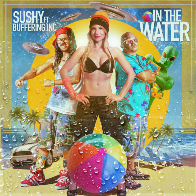 In The Water (Remixes) cover art