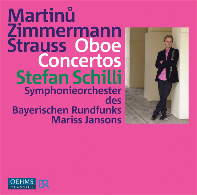 Martinu, B. / Zimmermann, B.A. / Strauss, R.: Oboe Concertos cover art