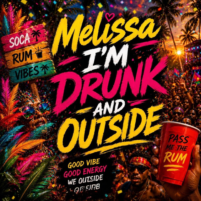 Melissa I'M Drunk And Outside cover art