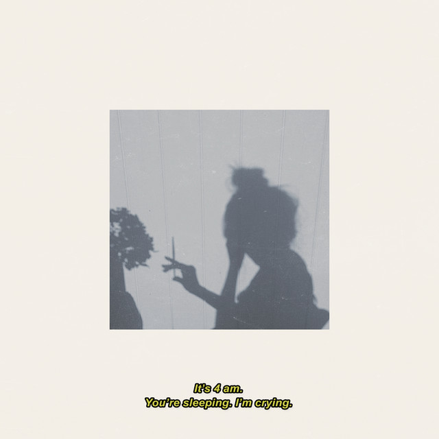 It's 4 AM. You're Sleeping. I'm Crying. cover art