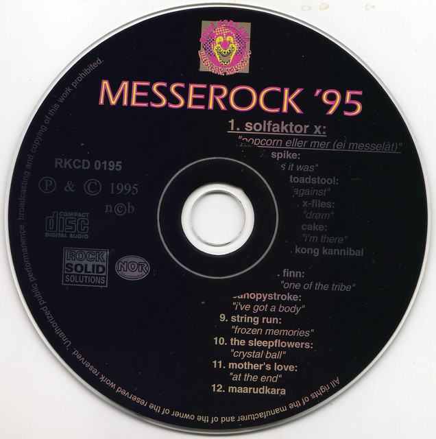 Messerock '95 cover art