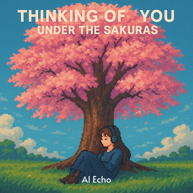 Thinking of You Under the Sakuras