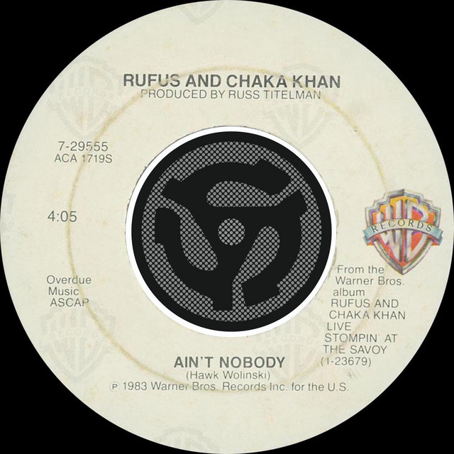 Ain't Nobody / Sweet Thing cover