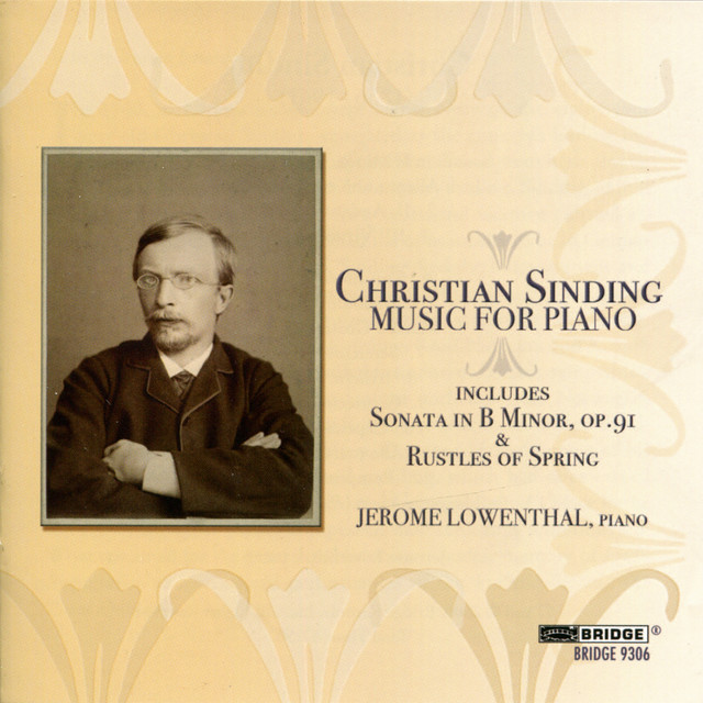 Christian Sinding: Music for Piano cover art