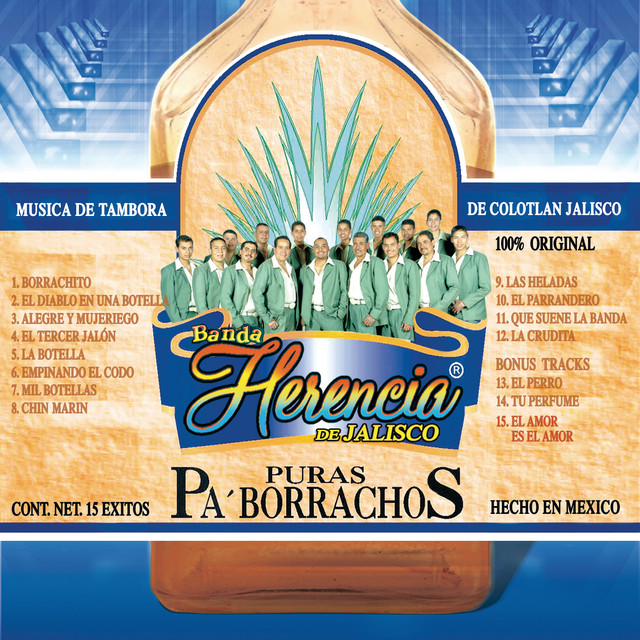 Puras Pa' Borrachos Con Herencia De Jalisco cover art