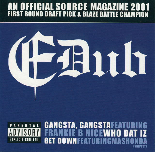 Gangsta, Gangsta/ Who Dat Iz/ Get Down cover art
