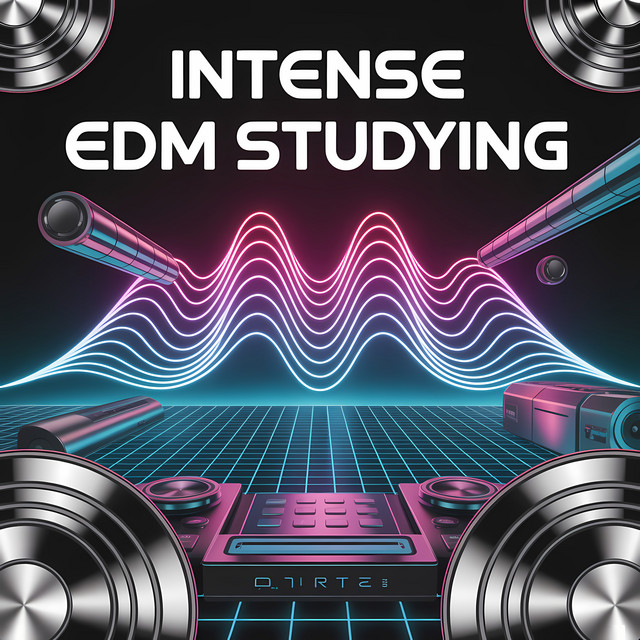 Electronic EDM Techno Music For Sustained Focus (Instrumental) cover art
