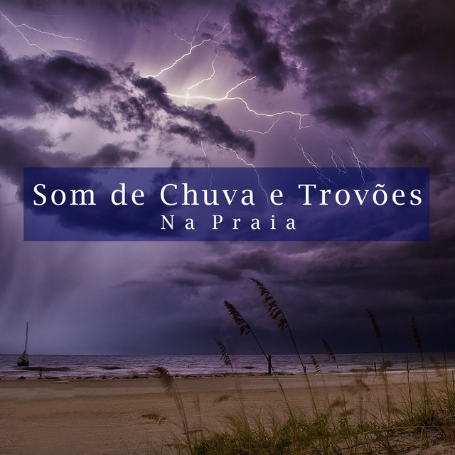 Som de Chuva e Trovões na Praia cover art
