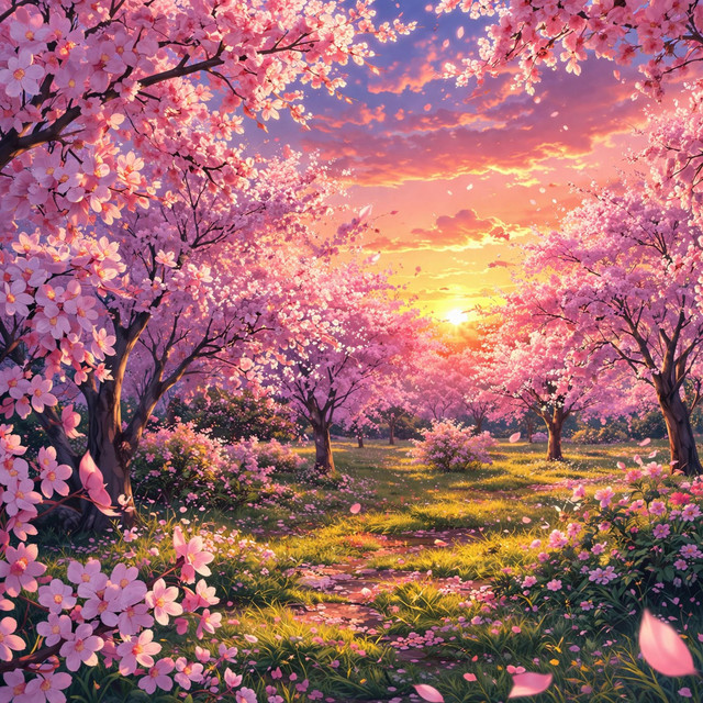 Sakura In Blossom