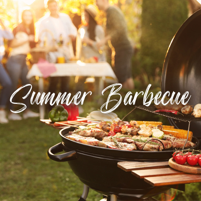 Summer Barbecue: Happy Background Jazz for Outdoor Dining, Garden Party Music, Holiday Vibes cover art