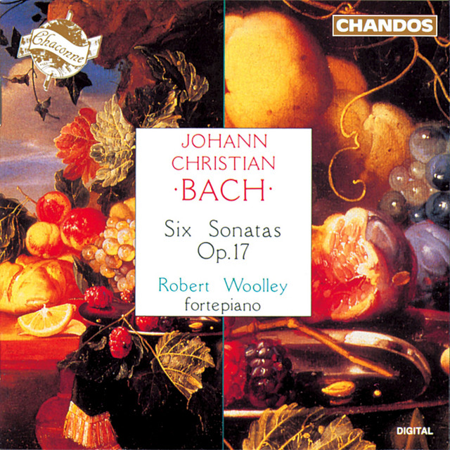 J.C. Bach: Keyboard Sonatas, Op. 17 Nos. 1-6, W.A 7-12 cover art