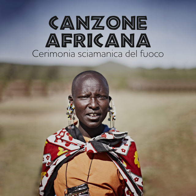 Canzone africana. Cerimonia sciamanica del fuoco. Sciamanico nativo cover art