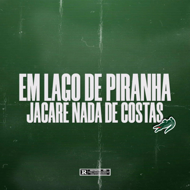 Em Lago de Piranha Jacaré Nada de Costas