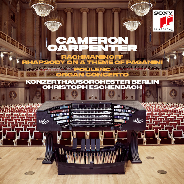 Rachmaninoff: Rhapsody on a Theme of Paganini & Poulenc: Organ Concerto cover art