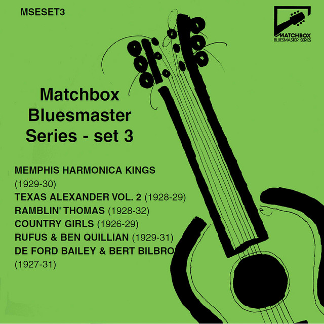 Matchbox Bluesmaster Series, Set 3: Country Blues & Harmonica Kings 1927-31 cover