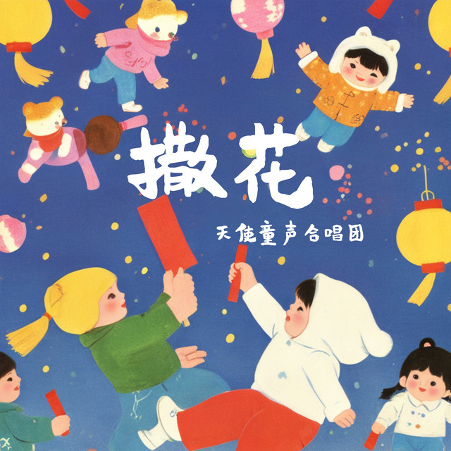 撒花