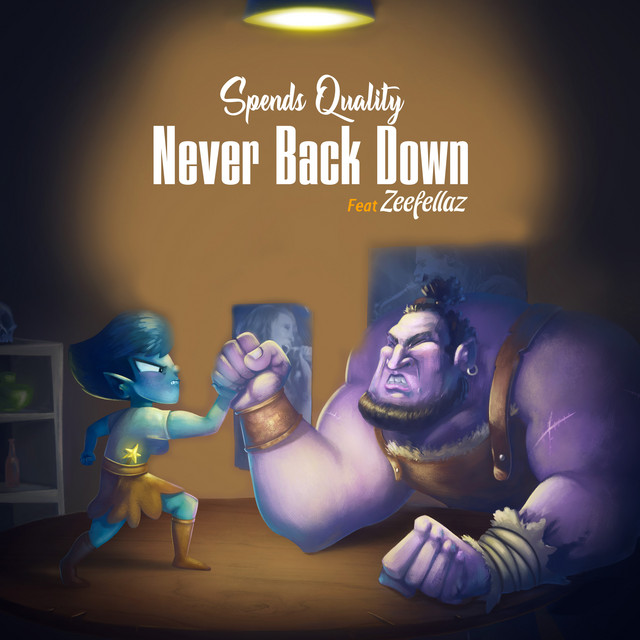 Never Back Down cover art