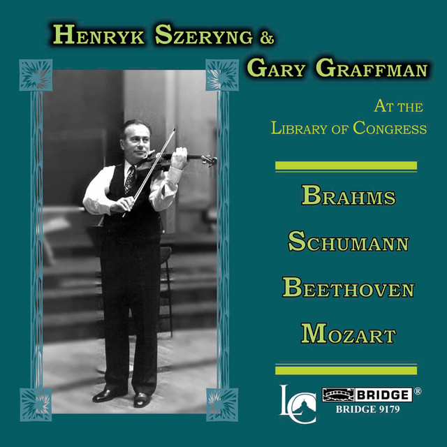 Brahms, R. Schumann & Others: Violin Sonatas (Live) cover art