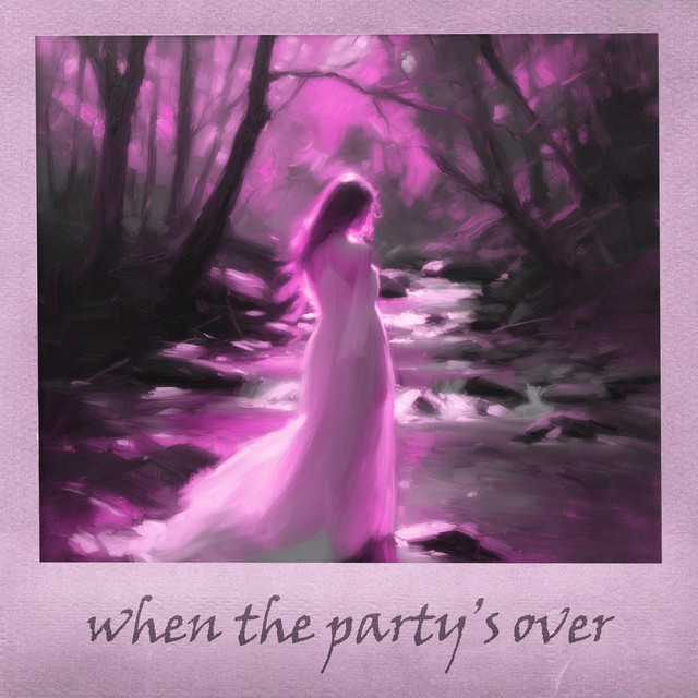 When The Party's Over - Piano Version - Slowed + Reverb