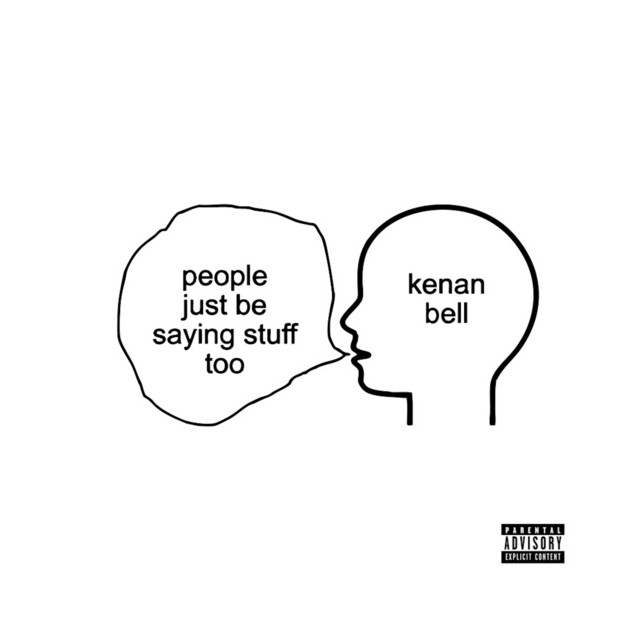 people just be saying stuff too cover art